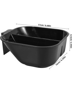 Tazón de Tinte de Cabello TOVINANNA 17x16 cm 2 Compartimentos 2