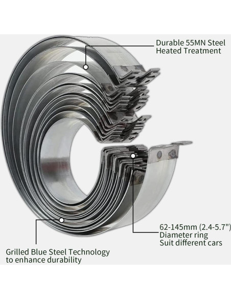 Juego de Herramientas Socpuro para Anillos de Pistón 62-145mm
