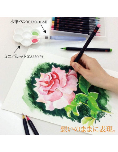 Bolígrafos de Acuarela Akashiya Sai CA200/20V - Set 20 Colores