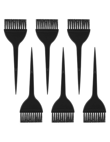 6 Brochas para Tinte de Cabello ROBOHOOK - Aplicador Profesional