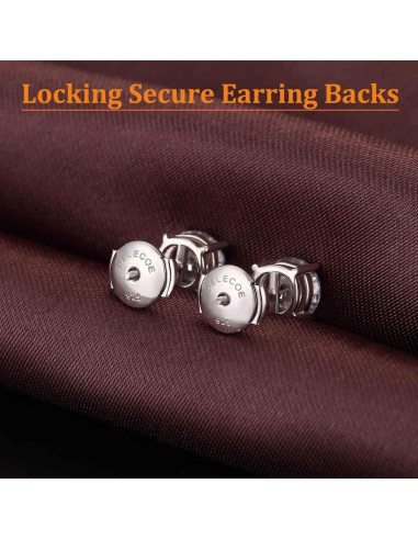 Resortes de Pendientes DELECOE Plata Esterlina 925 Oro 18K