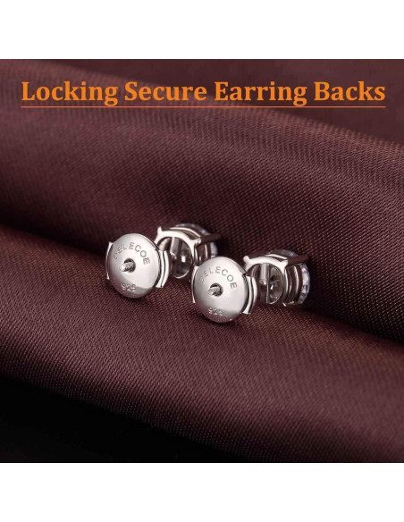 Resortes de Pendientes DELECOE Plata Esterlina 925 Oro 18K