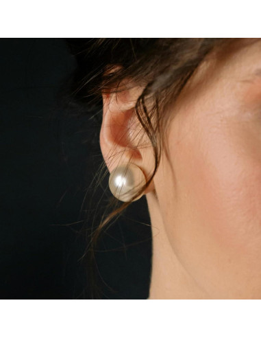 Respaldos de Aretes Hipoalergénicos Siwoms Oro 14K 8mm 4 Pairs