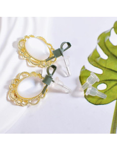 Respaldos de Aretes de Silicona KASBEE 20PCS Hipoalergénicos 2