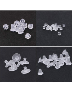 Resortes para Aretes Yalis 1040 Piezas 10 Estilos Hipoalergénicos 2