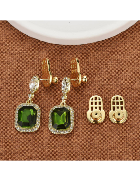 Resortes para Aretes EBFDOH Oro de 18K Hipoalergénicos 4 Piezas