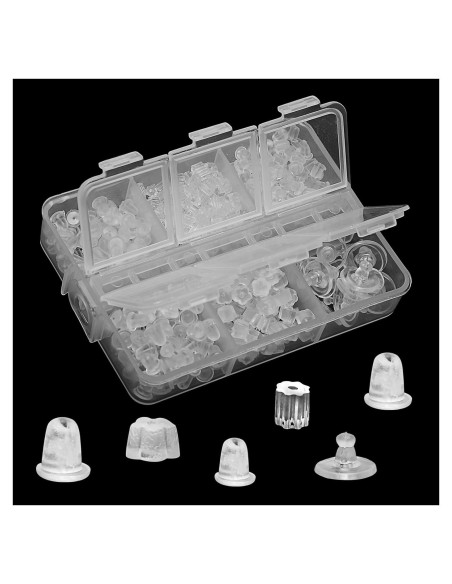 600 Tapones de Aretes de Silicona Hipoalergénicos Gaprumi