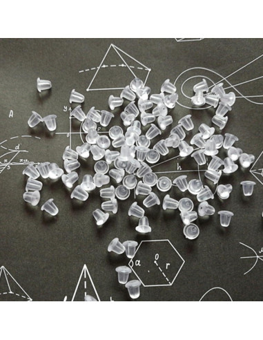 600 Tapones de Aretes de Silicona Hipoalergénicos Gaprumi