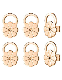 6 Respaldos Elevadores de Pendientes Aysatogc Dorado Ajustables