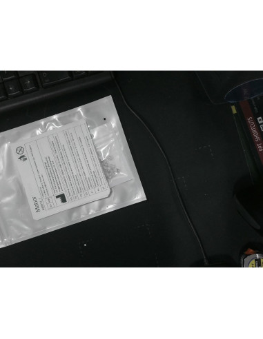 12 Tapones de Silicona Planos Mabor para Pendientes Blancos