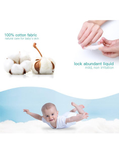 Toallitas Estériles de Salina Winner 70 Unidades 15x20 cm 2