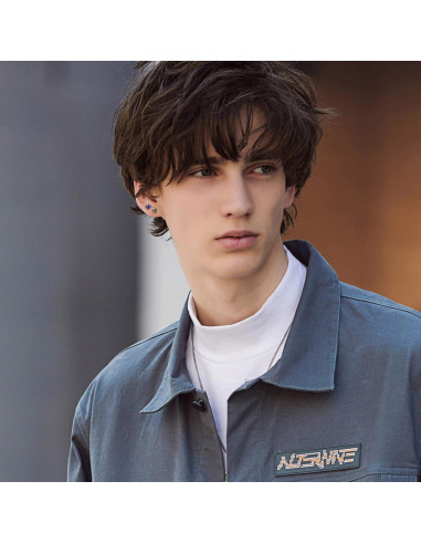 Pendientes Magnéticos ORAZIO 12 Pares Acero Inoxidable 5mm