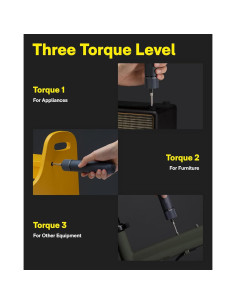 Destornillador Eléctrico HOTO 3.6V Inalámbrico con 12 Puntas 2