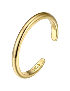 Anillo de dedo ajustable ChicSilver de plata esterlina 925