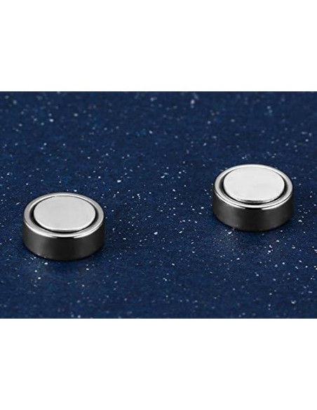 Pendientes Magnéticos de Acero Inoxidable 5 Pares 8mm SHENRAN