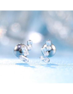 Pendientes de Titanio Hipoalergénicos Limerencia 20G Respaldo Tornillo 2