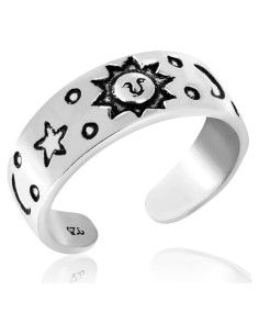 Anillo de Dedo del Pie AeraVida Cielo Celestial Plata 925