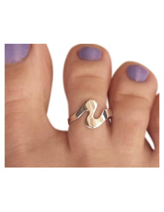 Anillo ajustable de plata esterlina 925 MiYa Creations