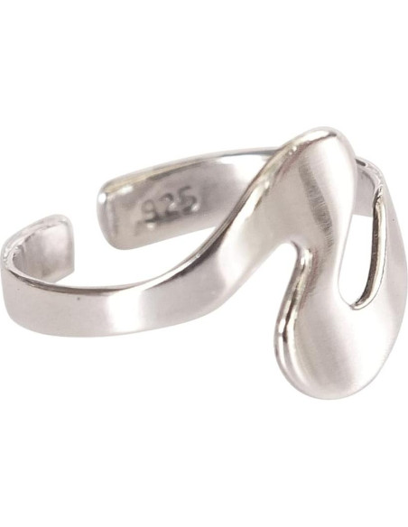 Anillo ajustable de plata esterlina 925 MiYa Creations