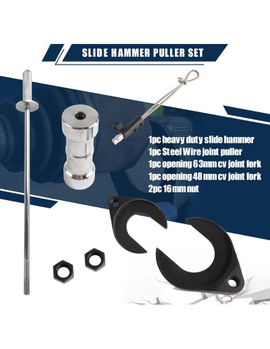 Extractor de Junta CV Aremnry Kit de Herramientas 7.29 kg