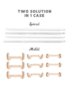 Juego de Ajustadores de Tamaño de Anillo Litumfen 13 Piezas 2