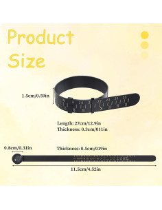 Kit Medidor de Tamaño de Anillo y Pulsera ElevateTech 2 Pcs 2