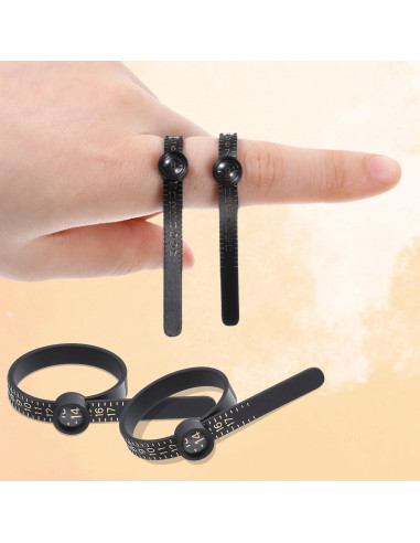 Kit Medidor de Tamaño de Anillo y Pulsera ElevateTech 2 Pcs