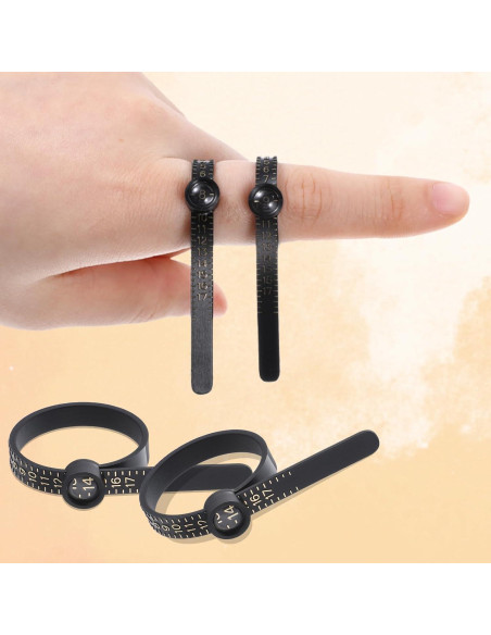 Kit Medidor de Tamaño de Anillo y Pulsera ElevateTech 2 Pcs