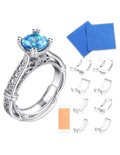 Ajustadores de Tamaño de Anillo Hicarer 16 Pcs Silicona