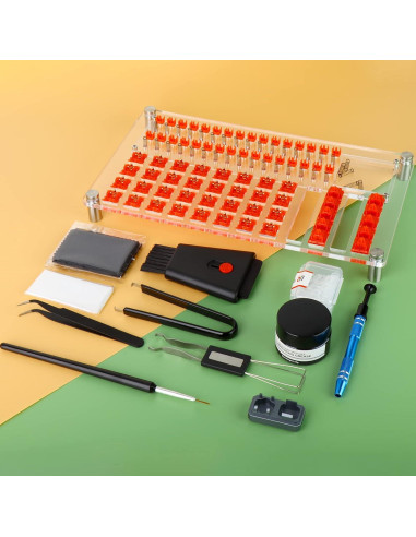 Estación de Lubricación Acrílica RunJRX para 32 Interruptores