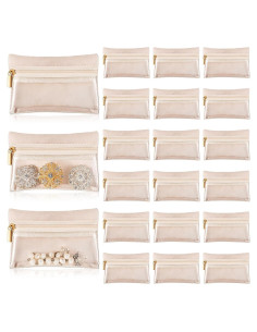 Organizador de Joyería de Viaje Uiifan 50 Bolsas Franela