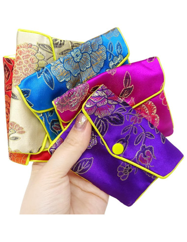 Bolsa de Seda para Joyería Honbay 12PCS Brocade Bordada M