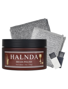 Kit de Limpieza y Pulido de Cobre y Latón 13oz HANLDA