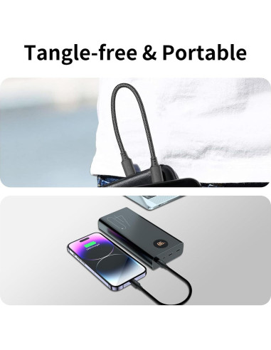 Cable USB C a Lightning 0.5m Cenepor 3Pack Carga Rápida