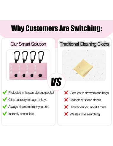 Paño de limpieza de microfibra portátil Jiamicrofiber rosa