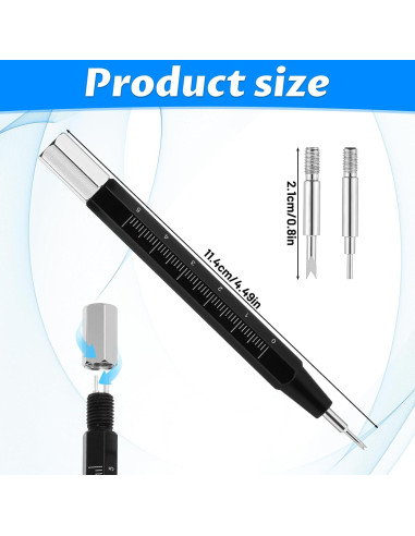 Herramienta de Extracción de Pasadores de Reloj Grevosea - Acero Inoxidable