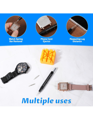 Herramienta de Extracción de Pasadores de Reloj Grevosea - Acero Inoxidable