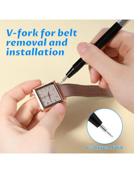 Herramienta de Extracción de Pasadores de Reloj Grevosea - Acero Inoxidable