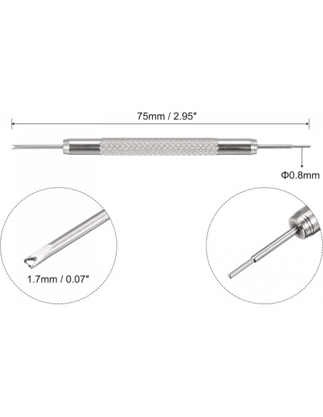 Kit de Pasadores de Resorte 10mm Acero Inoxidable uxcell 4Pcs Kit de Pasadores de Resorte 10mm Acero Inoxidable uxcell 4Pcs
