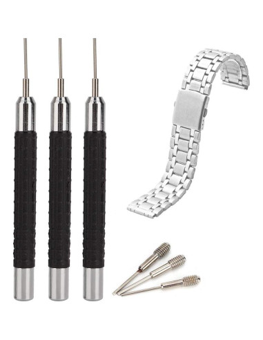 Juego de 3 Herramientas para Remover Pasadores de Correa de Reloj