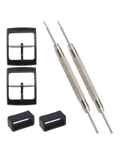 Kit de Hebillas y Bucles para Correa de Reloj SING F LTD 16mm