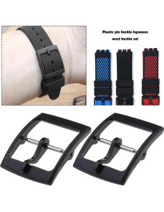 Kit de Hebillas y Bucles para Correa de Reloj SING F LTD 16mm 2