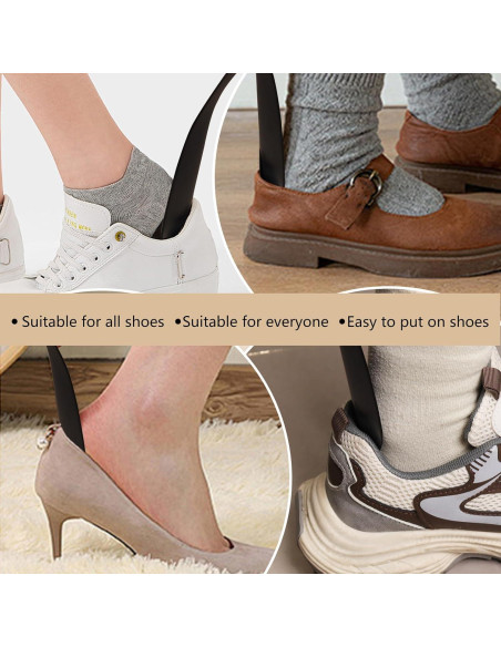 Calzadores de Metal Portátiles 18.5 cm - 2 Piezas