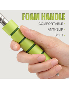 Cuerno de zapato telescópico ajustable de acero inoxidable 2