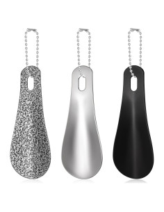 3 Piezas Cuernos de Zapatos de Acero Inoxidable 10 cm HJZHII