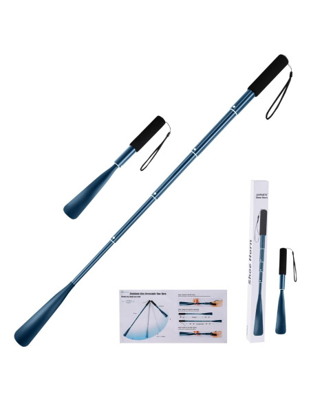 Calzador Retráctil JJDPARTS de Aluminio 36.8-94 cm Unisex