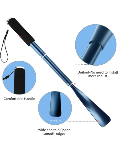 Calzador Retráctil JJDPARTS de Aluminio 36.8-94 cm Unisex