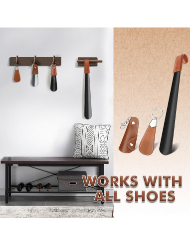 Mini Cuchara para Calzar Senbers 9.4 cm Acero Inoxidable