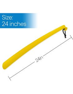 Set 2 Cuernos de Zapato RMS 61 cm Mango Curvado Ergonomico 2