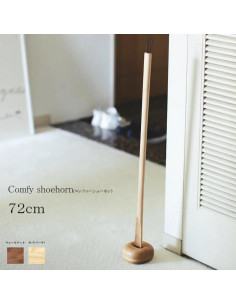 Zapatero de Madera SASAKI 72.1 cm Mango Largo Beige 2